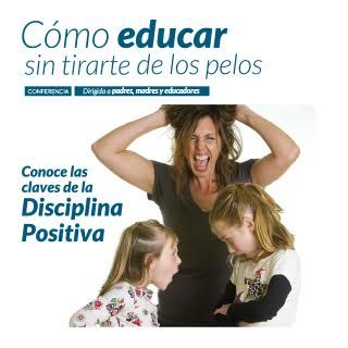 cartel cómo educar sin tirarte de los pelos